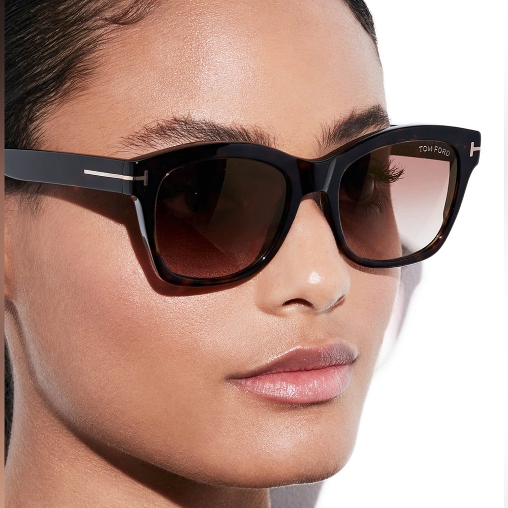 Tom Ford Black Square Eyeglasses